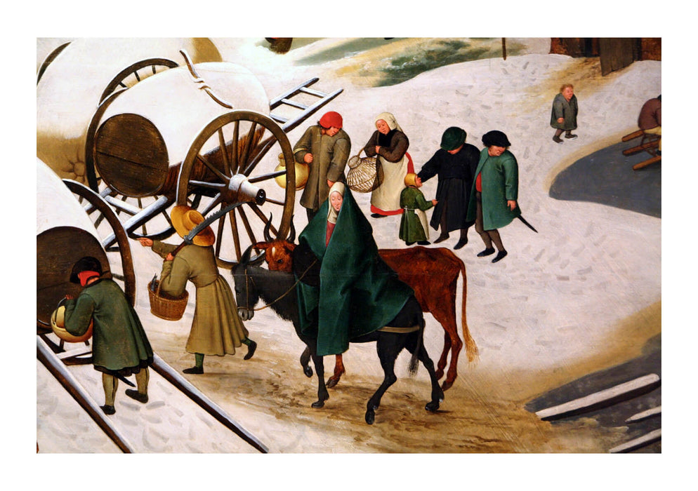 Pieter Bruegel the Elder - Volkstelling te Bethlehem