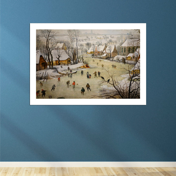 Pieter Bruegel the Elder - Winter Landscape with Bird Trap