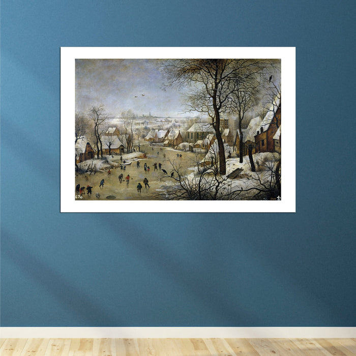 Pieter Bruegel the Elder - Winter Landscape with a Bird-trap