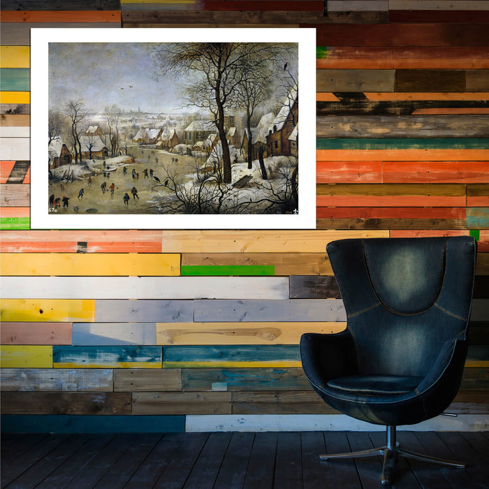 Pieter Bruegel the Elder - Winter Landscape with a Bird-trap