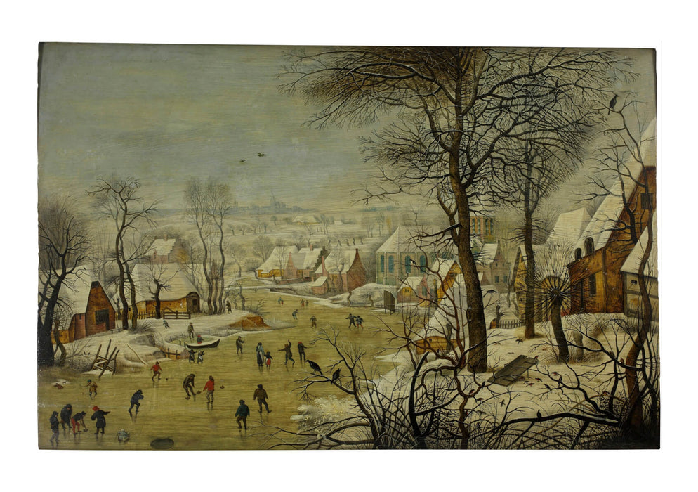 Pieter Bruegel the Elder - Winter landscape with a bird trap II
