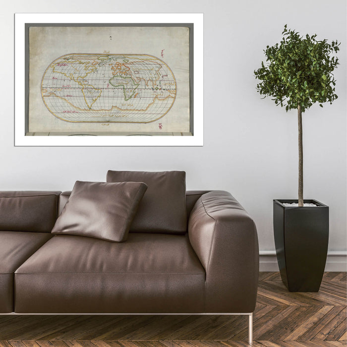 Piri Reis - Oval World Map
