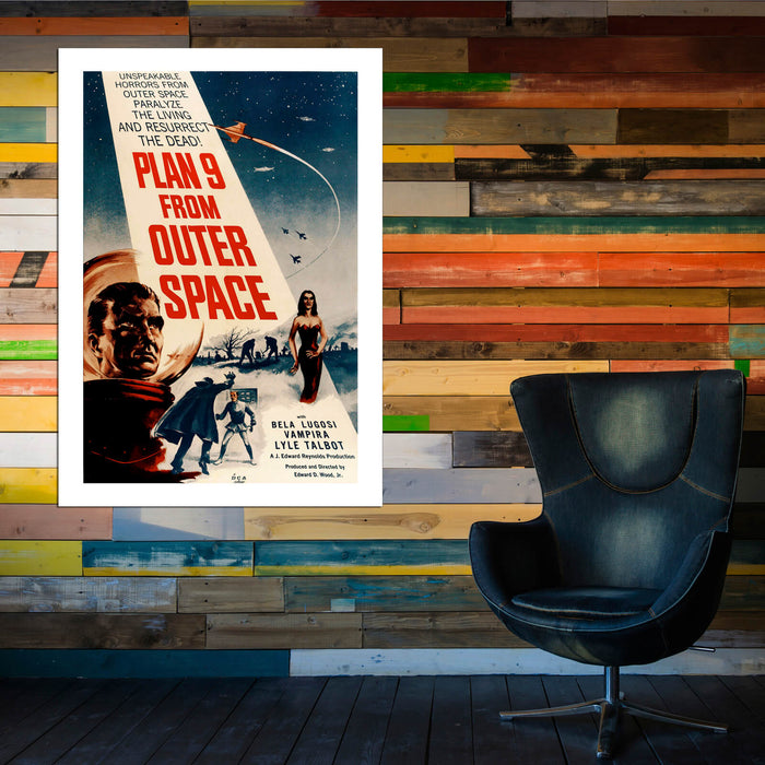 Plan 9 From Outer Space Vintage Sci-Fi