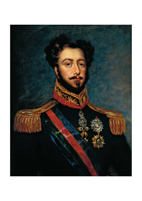 Portrait Of Dom Pedro Duke Of Bragança