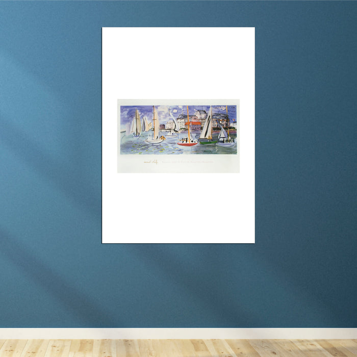 Raoul Dufy Regates Dans le Port de Trouville