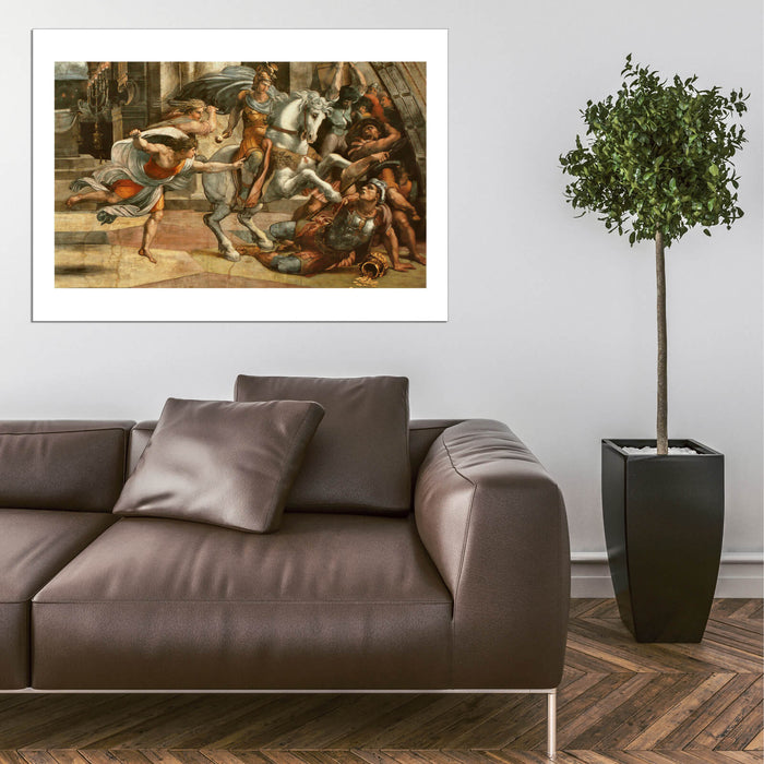 Raphael - Fighting in the Temple