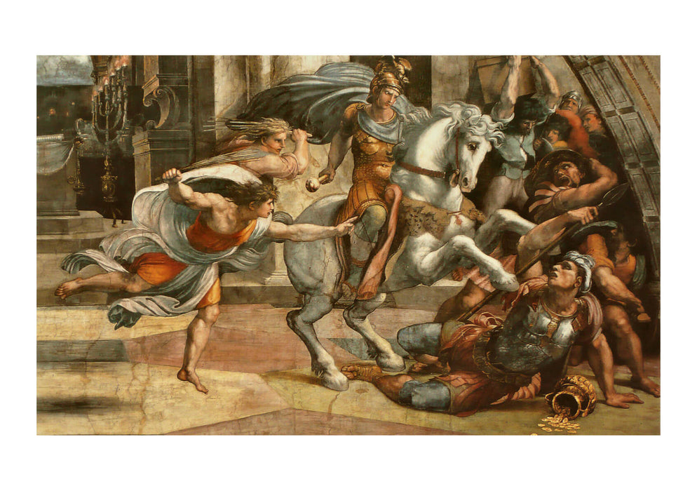 Raphael - Fighting in the Temple