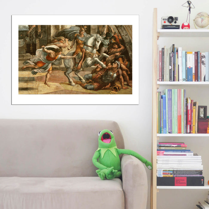 Raphael - Fighting in the Temple