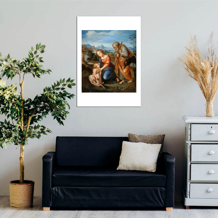 Raphael - Italian Holy Family with the lamb