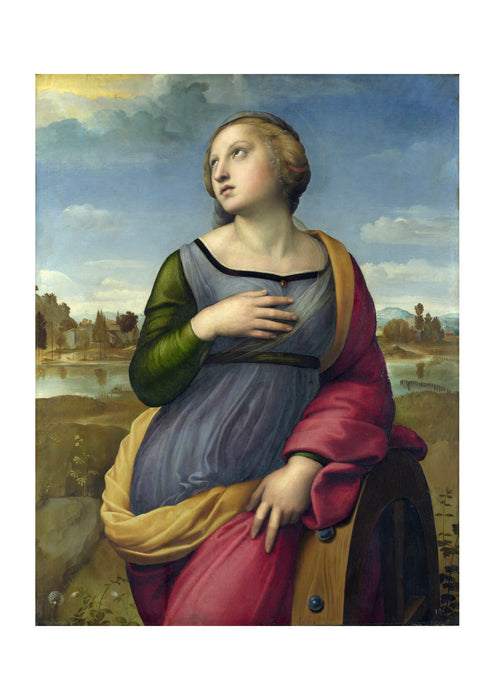 Raphael - Portrait in Field