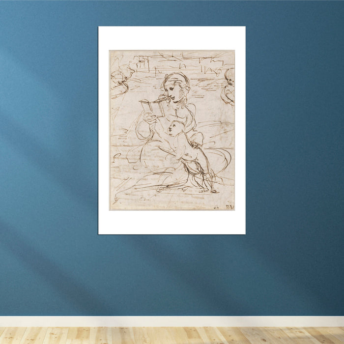 Raphael - Reading Madonna and Child