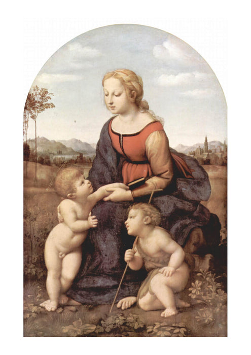 Raphael - Sitting with Cherubs