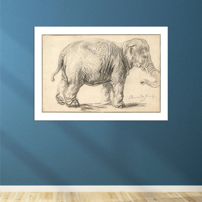 Rembrandt Harmenszoon van Rijn - An Elephant 1637