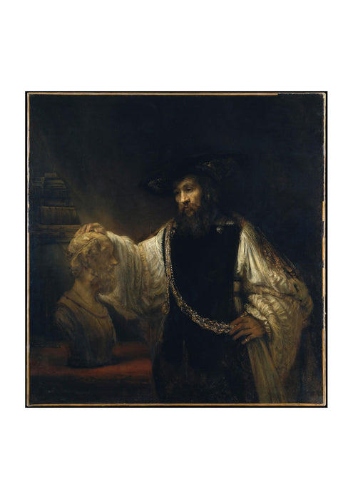 Rembrandt Harmenszoon van Rijn - Aristotle with a Bust of Homer