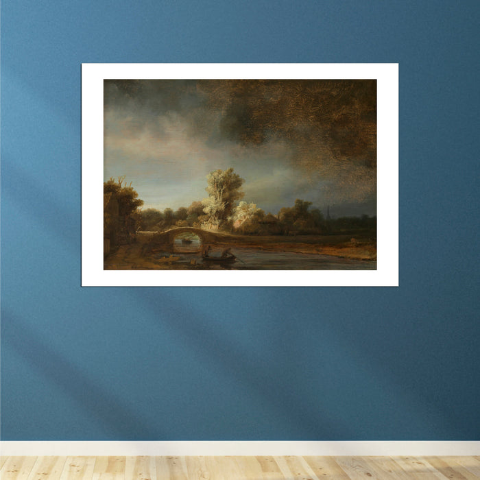 Rembrandt Harmenszoon van Rijn - De stenen brug