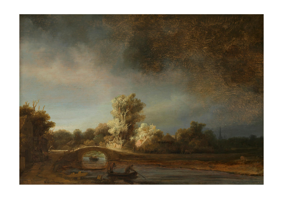 Rembrandt Harmenszoon van Rijn - De stenen brug