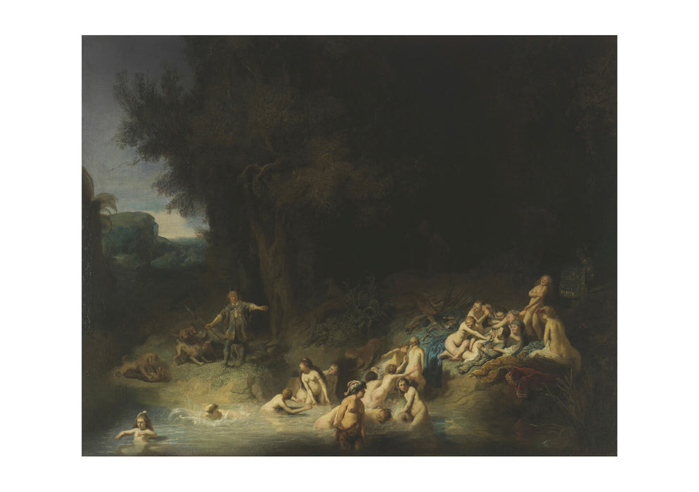 Rembrandt Harmenszoon van Rijn - Diana mit Aktaon und Kallisto