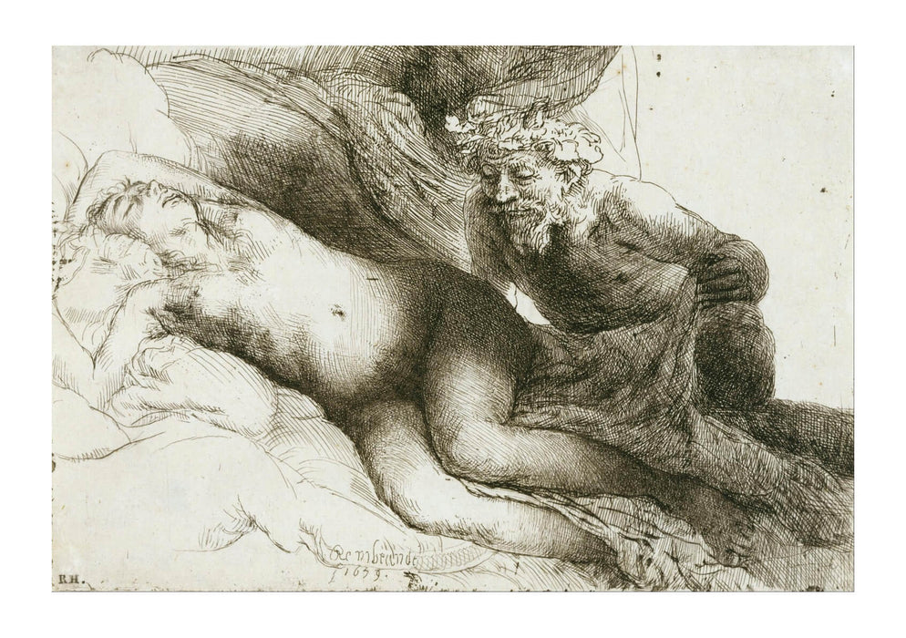 Rembrandt Harmenszoon van Rijn - Jupiter and Antiope