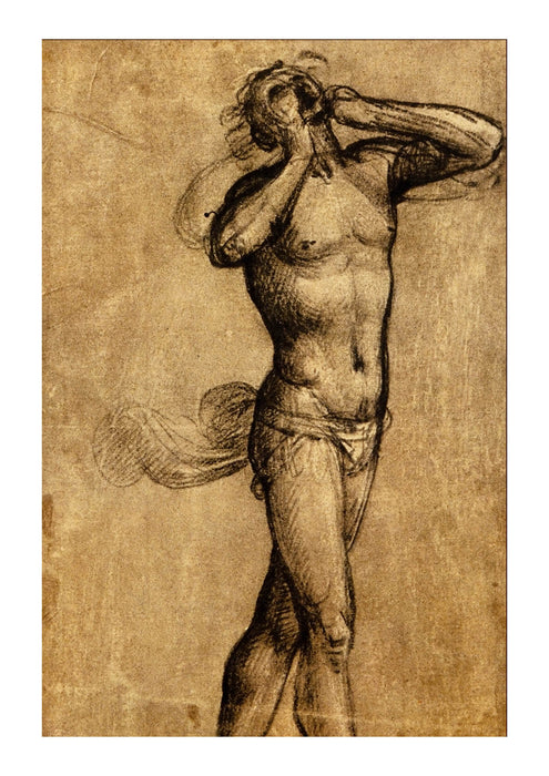 Rembrandt Harmenszoon van Rijn - Nude Study for the Figure