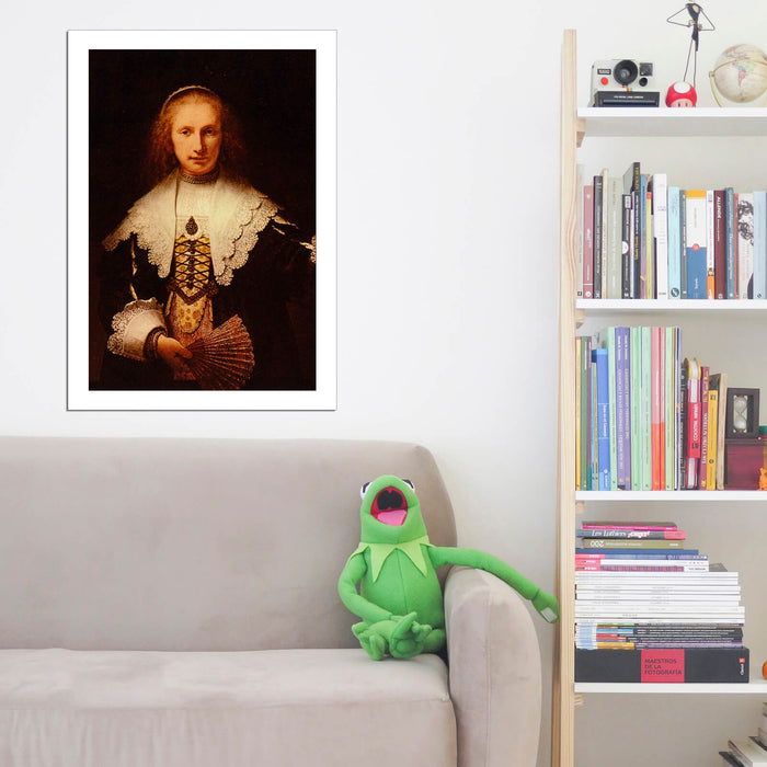 Rembrandt Harmenszoon van Rijn - Portrait of Agatha Bas