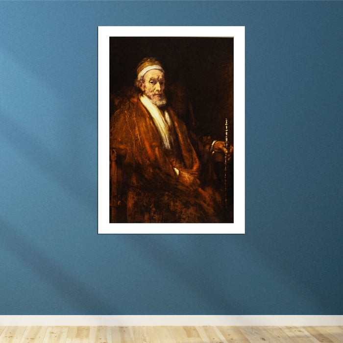 Rembrandt Harmenszoon van Rijn - Portrait of Old Man with