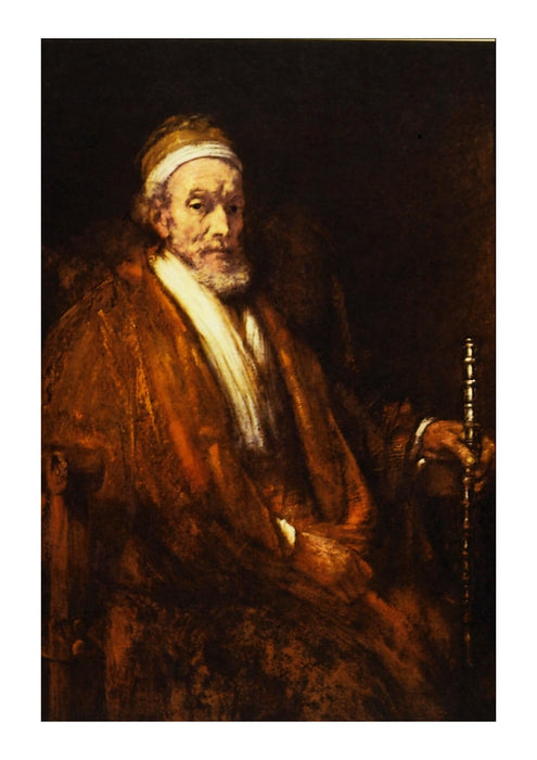Rembrandt Harmenszoon van Rijn - Portrait of Old Man with