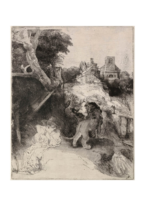 Rembrandt Harmenszoon van Rijn - Saint Jerome Reading