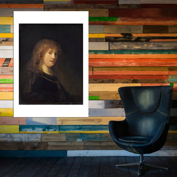 Rembrandt Harmenszoon van Rijn - Saskia van Uylenburgh