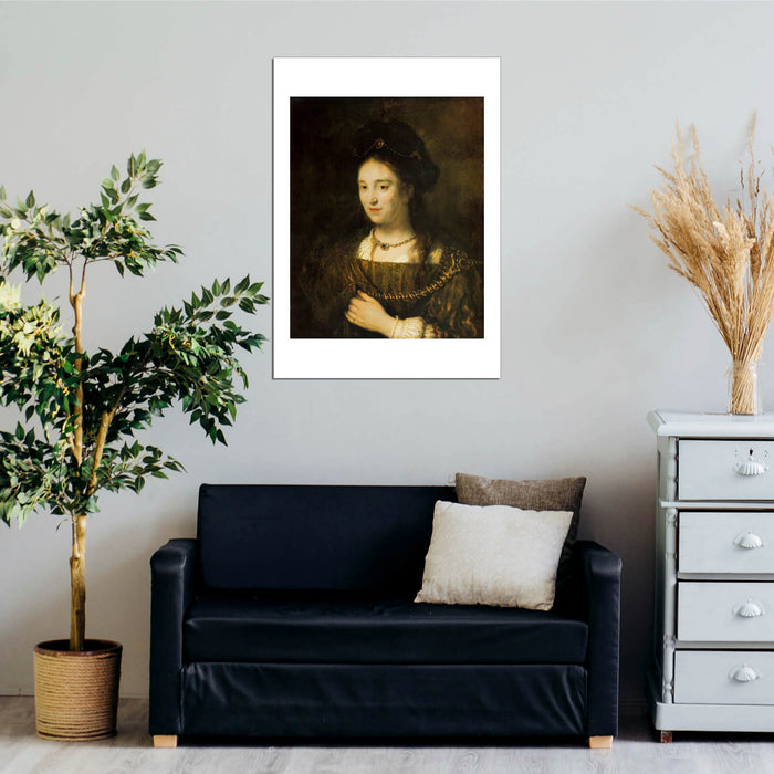 Rembrandt Harmenszoon van Rijn - Saskia van Uylenburgh Saskia