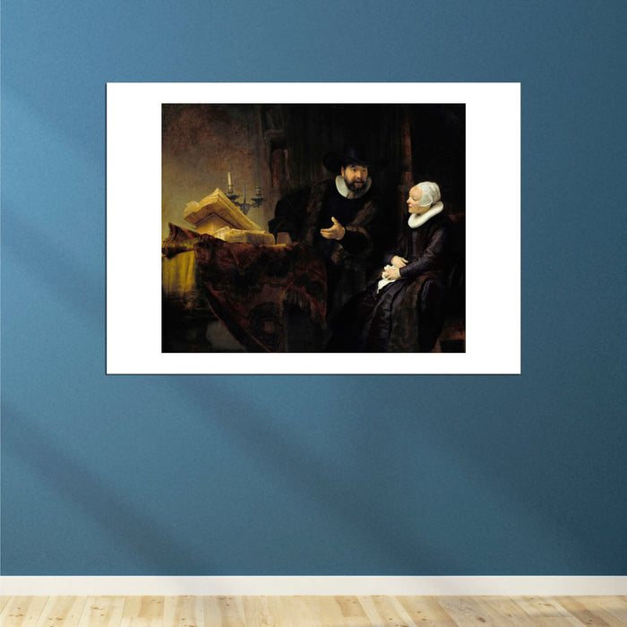 Rembrandt Harmenszoon van Rijn - The Mennonite Preacher
