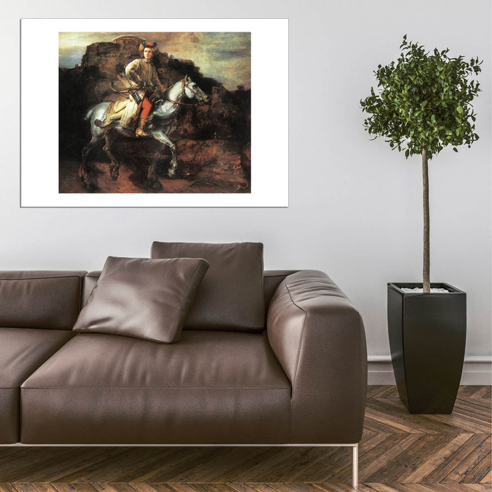 Rembrandt Harmenszoon van Rijn - The Polish Rider fine