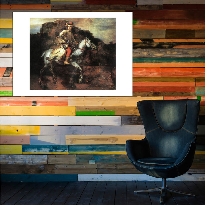 Rembrandt Harmenszoon van Rijn - The Polish Rider fine