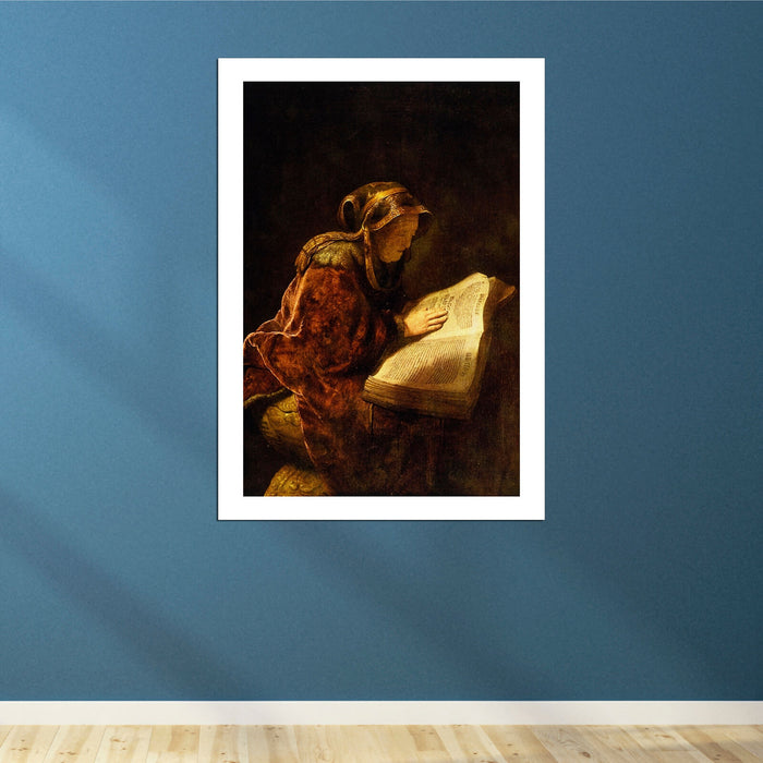 Rembrandt Harmenszoon van Rijn - The Prophetess Anna-2