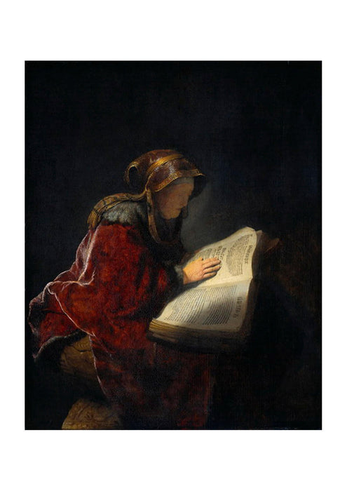 Rembrandt Harmenszoon van Rijn - The Prophetess Anna