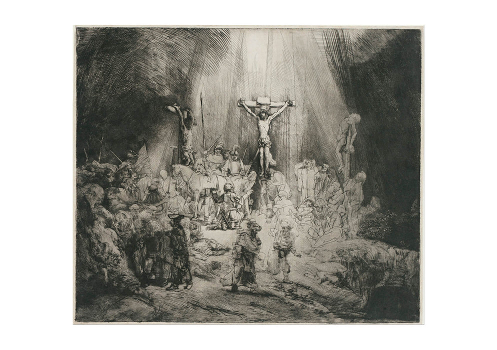 Rembrandt Harmenszoon van Rijn - Three Crosses