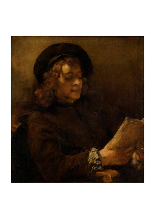 Rembrandt Harmenszoon van Rijn - Titus van Rijn Reading