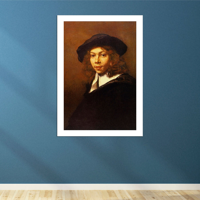Rembrandt Harmenszoon van Rijn - Young Man in a Black Beret