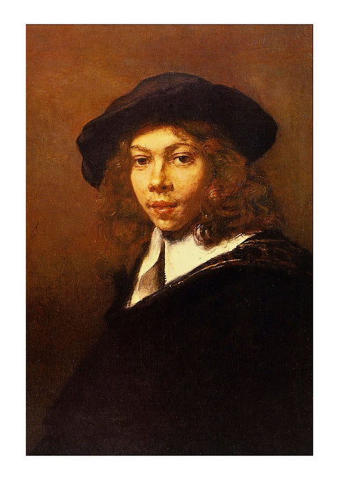 Rembrandt Harmenszoon van Rijn - Young Man in a Black Beret