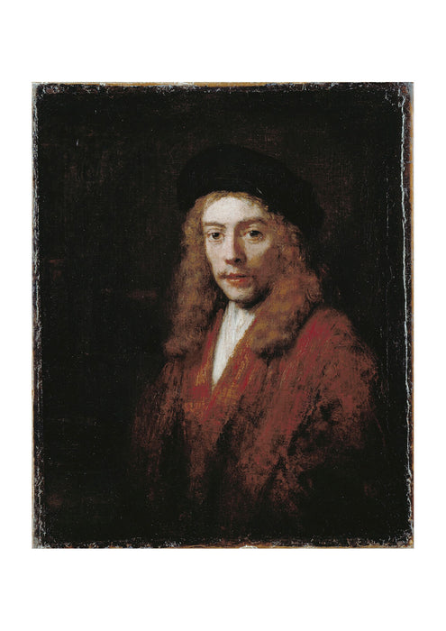 Rembrandt Harmenszoon van Rijn A Young man perhaps the Artist's Son Titus