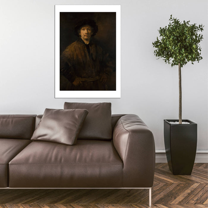 Rembrandt Harmenszoon van Rijn Large Self Portrait