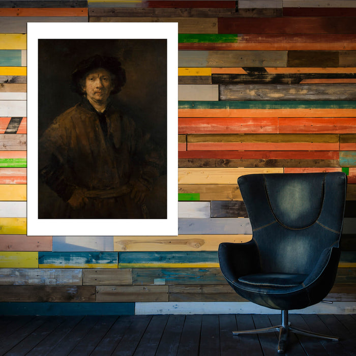 Rembrandt Harmenszoon van Rijn Large Self Portrait