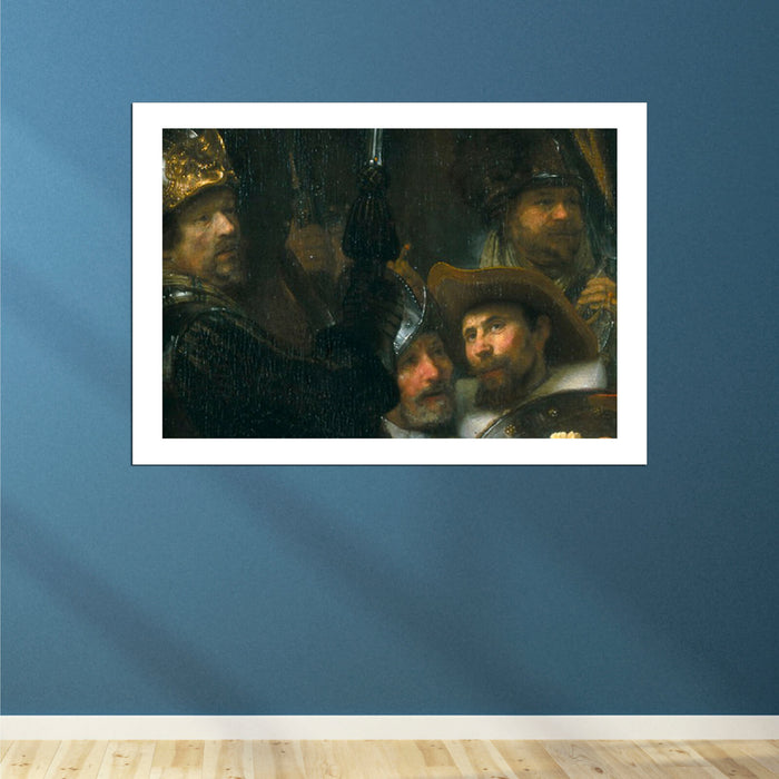Rembrandt Harmenszoon van Rijn Nachtwacht vier koppen