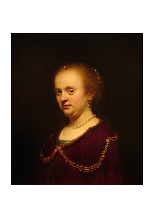 Rembrandt Harmenszoon van Rijn Portrait of a young woman