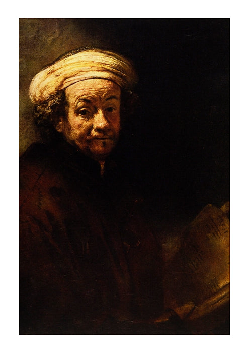 Rembrandt Harmenszoon van Rijn Self Portrait as the Apostle St Paul