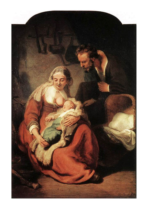 Rembrandt Harmenszoon van Rijn The Holy Family fine