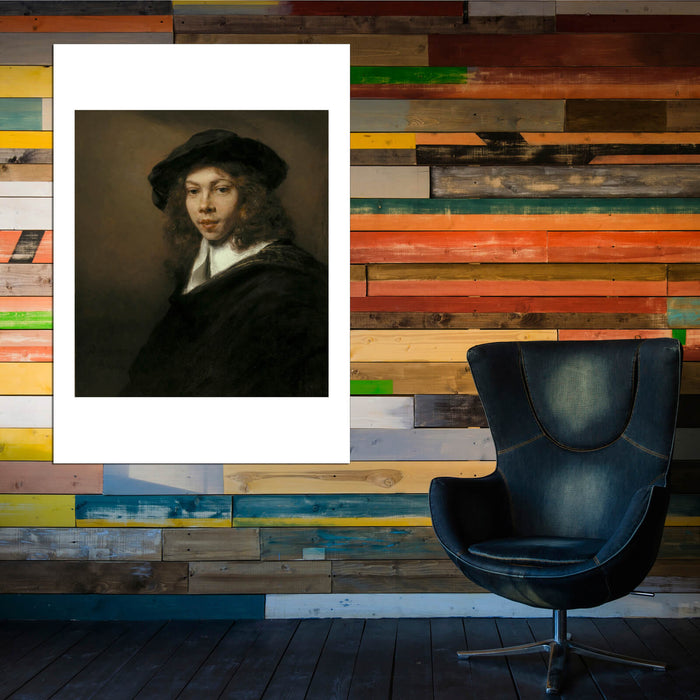 Rembrandt Harmenszoon van Rijn Young Man in a Black Beret fine art