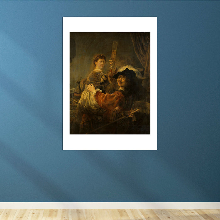 Rembrandt Harmenszoon van Rijn and Saskia in the Scene of the Prodigal Son