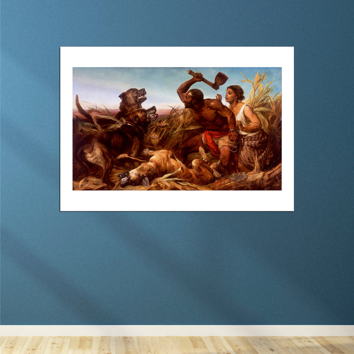 Richard Ansdell - The Hunted Slaves