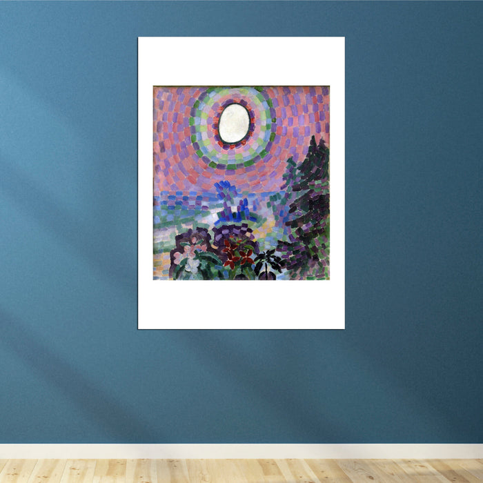 Robert Delaunay - Paysage au disque solaire