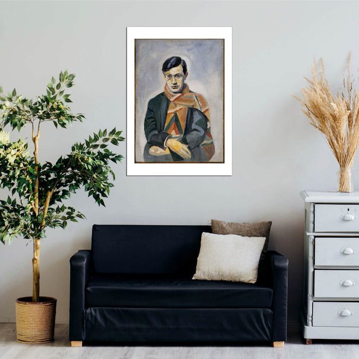 Robert Delaunay - Retrato de Tristan Tzara